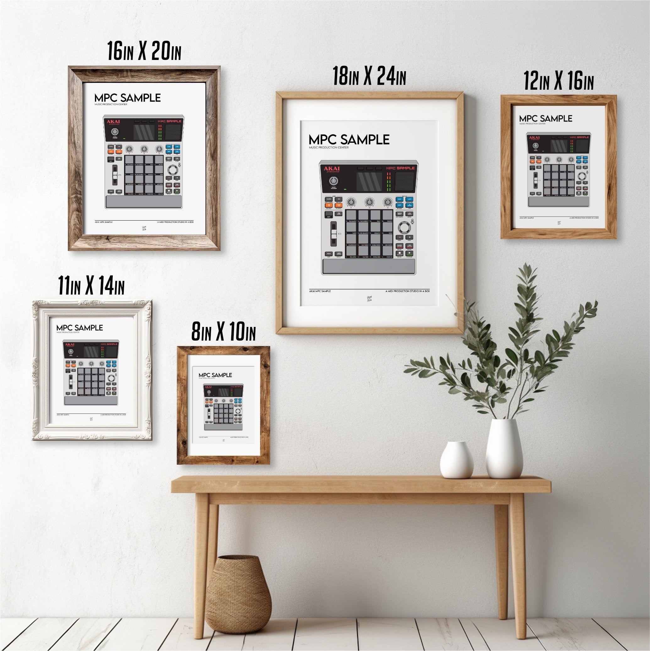 Akai MPC Sample Poster Print | GoodnRichCo